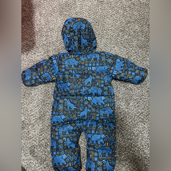 Columbia Bison Infant Snowsuit Snuggly Bunny - Picture 3 of 5